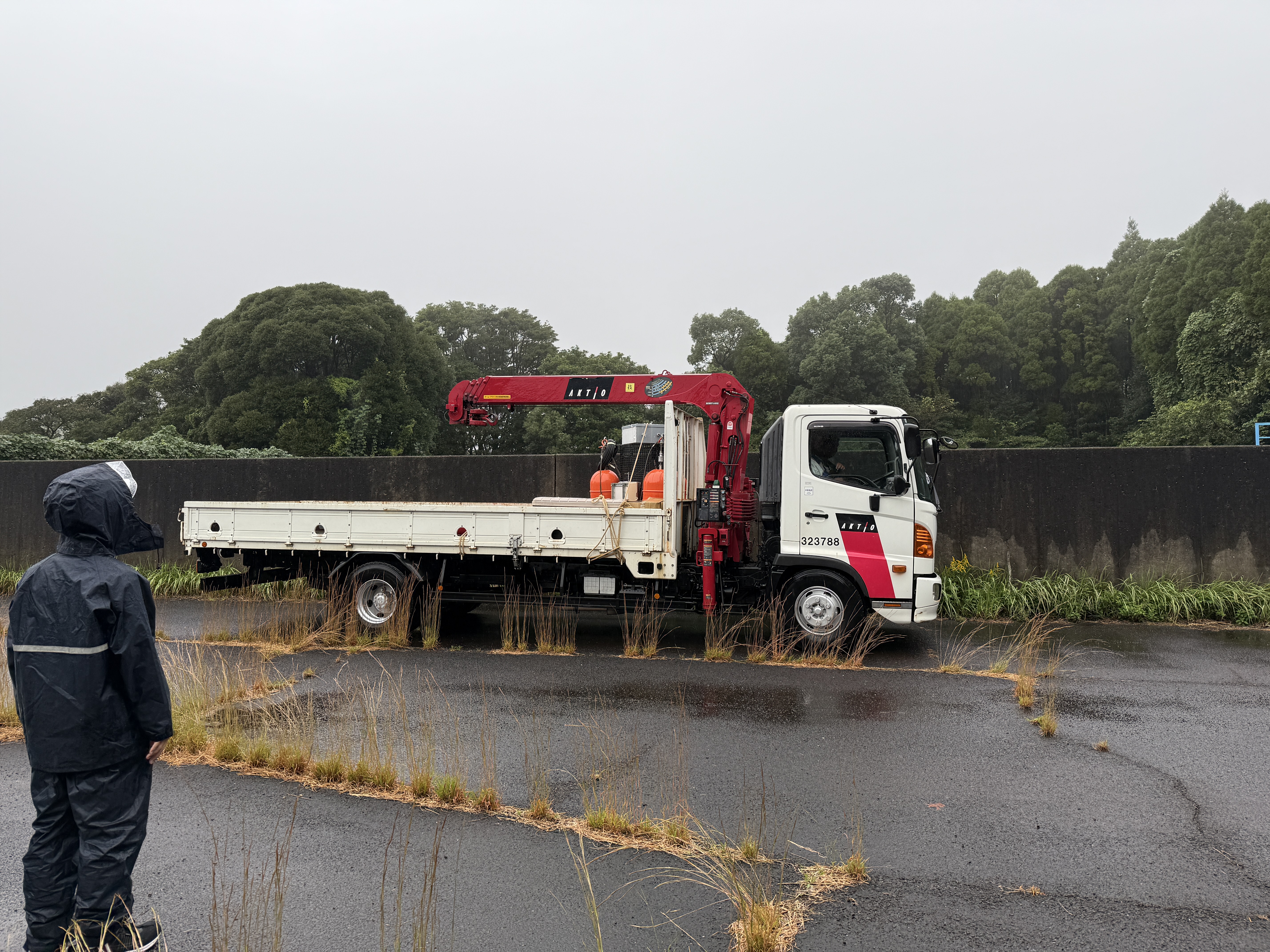 車輛積載時の使用イメージ